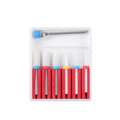 Nail Art Ceramic Tungsten Steel Alloy Grinding Heads Set Grinder Polishing Tool, Color Classification: GH-01 - Grinding Tools & Accessories by PMC Jewellery | Online Shopping South Africa | PMC Jewellery | Buy Now Pay Later Mobicred