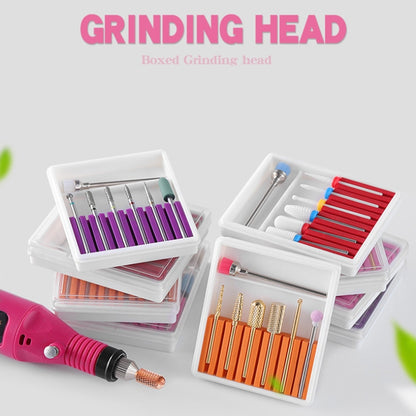 Nail Art Ceramic Tungsten Steel Alloy Grinding Heads Set Grinder Polishing Tool, Color Classification: GH-03 - Grinding Tools & Accessories by PMC Jewellery | Online Shopping South Africa | PMC Jewellery | Buy Now Pay Later Mobicred