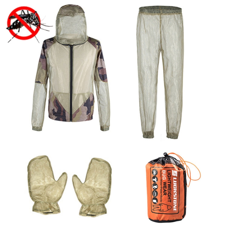 Camping Adventure Anti-Mosquito Bite Suit Summer Outdoor Fishing Breathable Mesh Anti-Mosquito Suit, Specification: Three-piece Full Set(S / M) - Anti-mosquito Clothing by PMC Jewellery | Online Shopping South Africa | PMC Jewellery | Buy Now Pay Later Mobicred