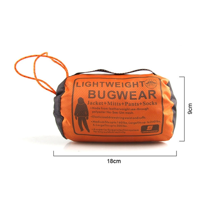 Camping Adventure Anti-Mosquito Suit Summer Fishing Breathable Mesh Clothes, Specification: Pairs Mosquito Foot Cover(L / XL) - Anti-mosquito Clothing by PMC TechLife | Online Shopping South Africa | PMC TechLife | Buy Now Pay Later Mobicred