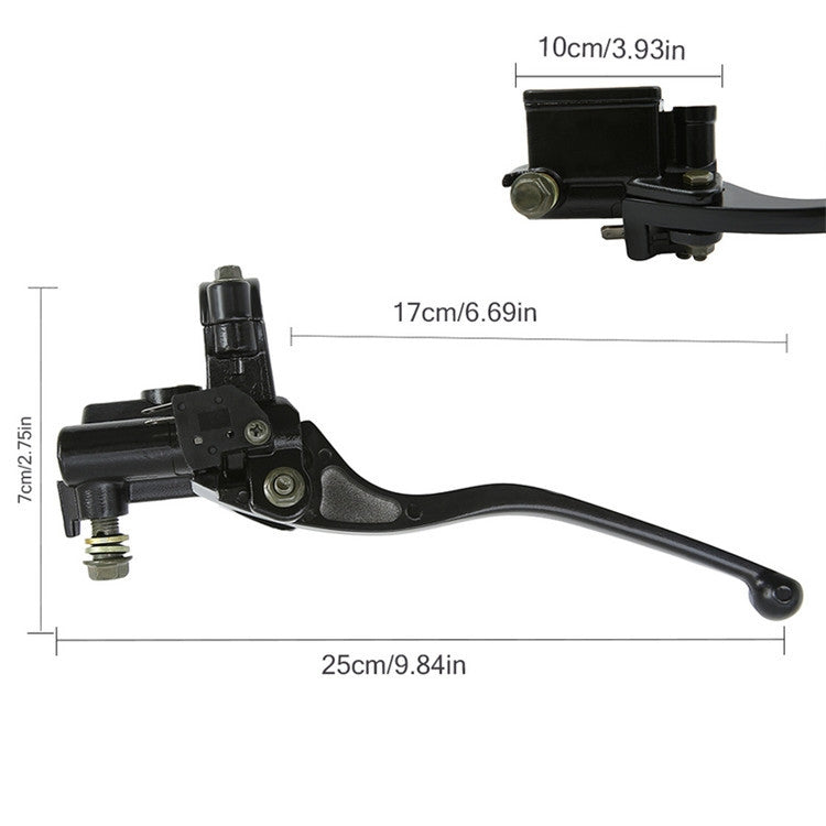 HJ125-2B Motorcycle Hydraulic Disc Brake Pump Front Brake Assembly For Hnda TRX125 / 200 / 350 - Motorbike Brakes by PMC Jewellery | Online Shopping South Africa | PMC Jewellery | Buy Now Pay Later Mobicred