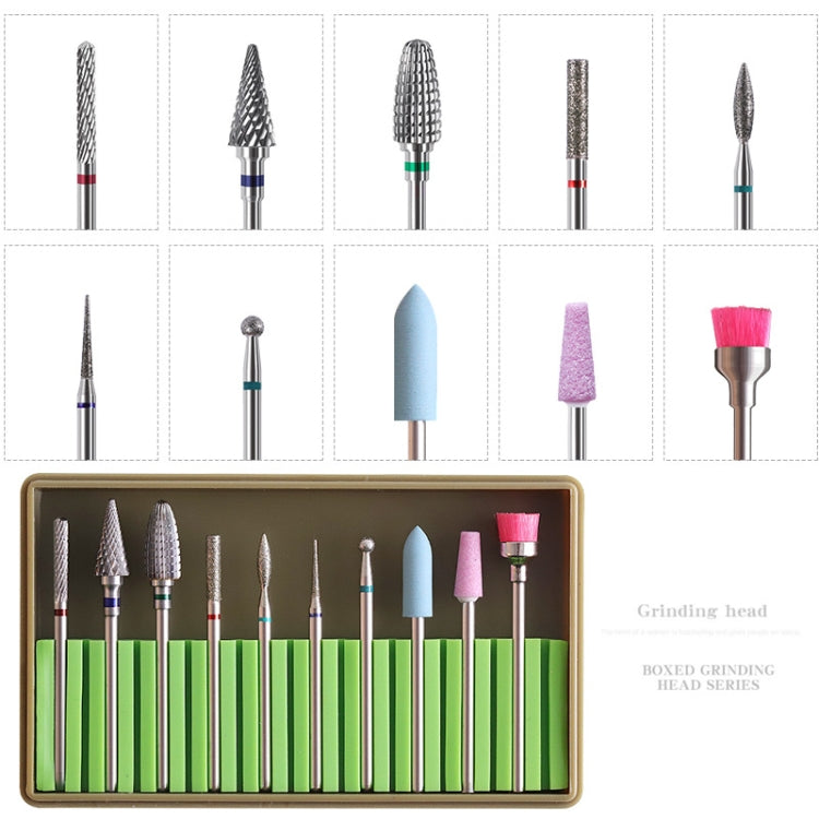 Nail Alloy Tungsten Steel Ceramic Grinding Machine Accessories Nail Grinding Heads Set Polishing Tool, Color Classification: BH-08 - Grinding Tools & Accessories by PMC Jewellery | Online Shopping South Africa | PMC Jewellery | Buy Now Pay Later Mobicred