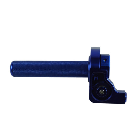 Motorcycle Off-Road Vehicle Modified CNC Handle Throttle Clamp Hand Grip Big Torque Oil Visual Throttle Accelerator(Blue) - Grips by PMC Jewellery | Online Shopping South Africa | PMC Jewellery | Buy Now Pay Later Mobicred