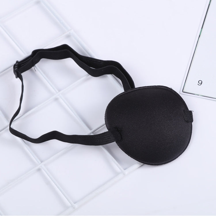 2pcs One-Eyed Dragon Pirate Makeup Eye Mask Children Groove Amblyopia Strabismus Full Cover Single Eye Mask(Black) - free shipping - PMC TechLife - Order now!