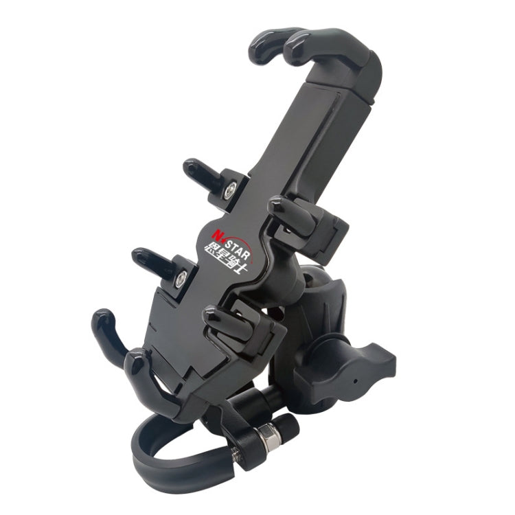 N-STAR Motorcycle Bicycle Composite Version Of Mobile Phone Bracket Multifunctional Accessories Lightweight Riding Equipment(T-shaped Ball Head) - Holders by N-STAR | Online Shopping South Africa | PMC Jewellery | Buy Now Pay Later Mobicred