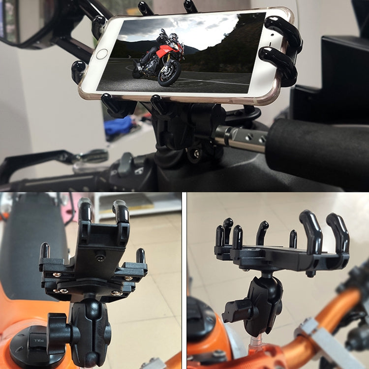 N-STAR Motorcycle Bicycle Composite Version Of Mobile Phone Bracket Multifunctional Accessories Lightweight Riding Equipment(Long Stitch) - Holders by N-STAR | Online Shopping South Africa | PMC Jewellery | Buy Now Pay Later Mobicred