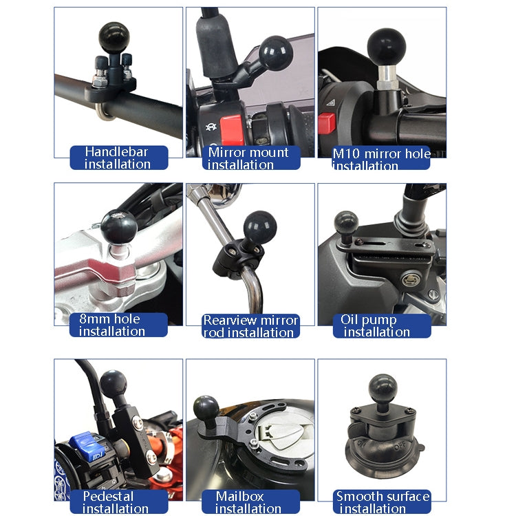 N-STAR Motorcycle Bicycle Composite Version Of Mobile Phone Bracket Multifunctional Accessories Lightweight Riding Equipment(Long Stitch) - Holders by N-STAR | Online Shopping South Africa | PMC Jewellery | Buy Now Pay Later Mobicred
