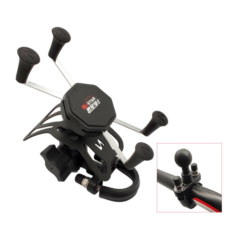 N-STAR N002 Motorcycle Bicycle Mobile Phone Bracket Riding Equipment(Large T Head) - free shipping - PMC TechLife - Order now!