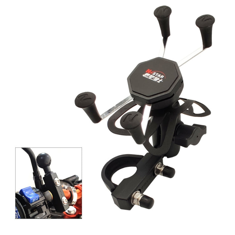 N-STAR N002 Motorcycle Bicycle Mobile Phone Bracket Riding Equipment(Small Long Ball Head) - free shipping - PMC TechLife - Order now!