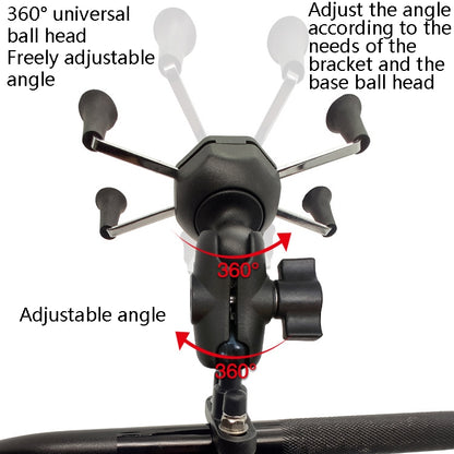 N-STAR N002 Motorcycle Bicycle Mobile Phone Bracket Riding Equipment(Large Long Ball Head) - Holders by N-STAR | Online Shopping South Africa | PMC Jewellery | Buy Now Pay Later Mobicred