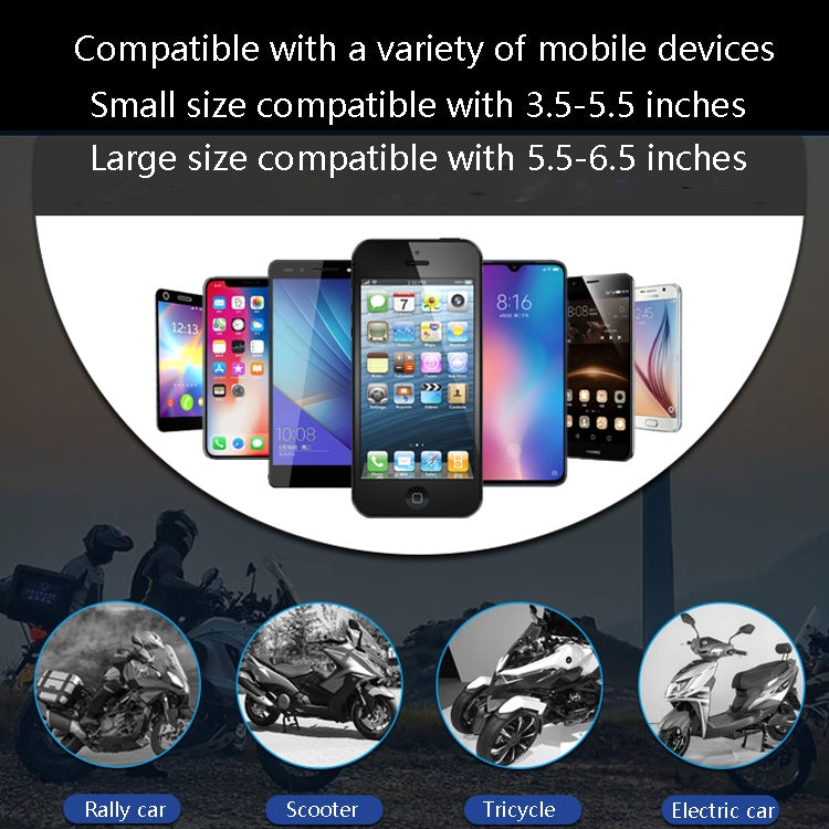 N-STAR N002 Motorcycle Bicycle Mobile Phone Bracket Riding Equipment(Large T Head) - free shipping - PMC TechLife - Order now!