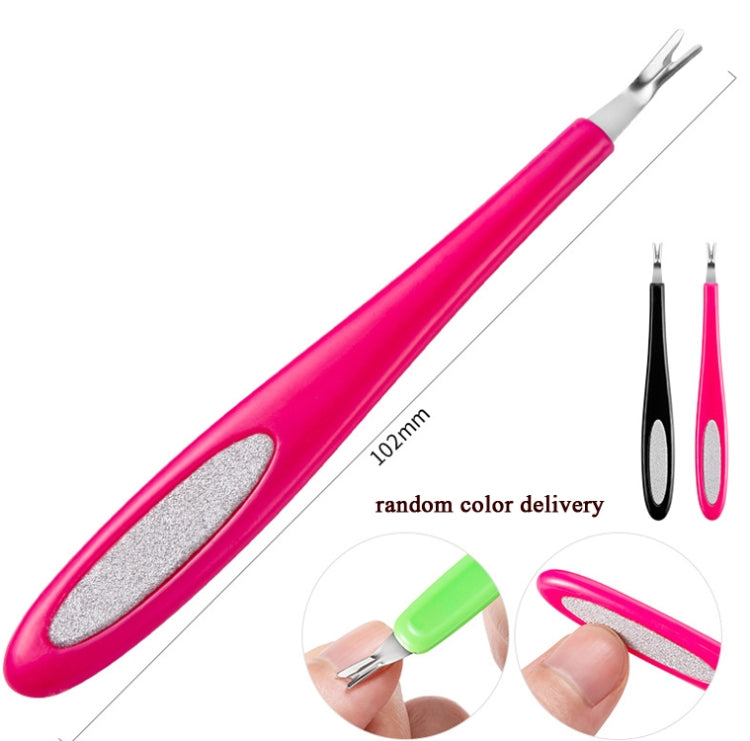 Manicure Tool  Set Fingernails Word Cut Set, Specification: Transparent Semi-post Large Set - Nail Art Equipment by PMC Jewellery | Online Shopping South Africa | PMC Jewellery | Buy Now Pay Later Mobicred