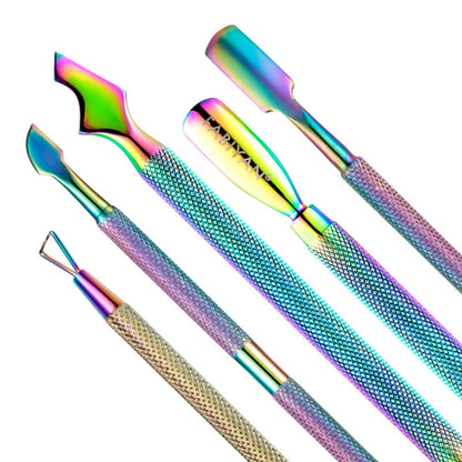 FABIYAN Nail Art Scissors Set Stainless Steel Nail Clippers Dead Skin Scissors Remover Steel Push, Specification: Set 5 - Nail Clipper by FABIYAN | Online Shopping South Africa | PMC Jewellery | Buy Now Pay Later Mobicred