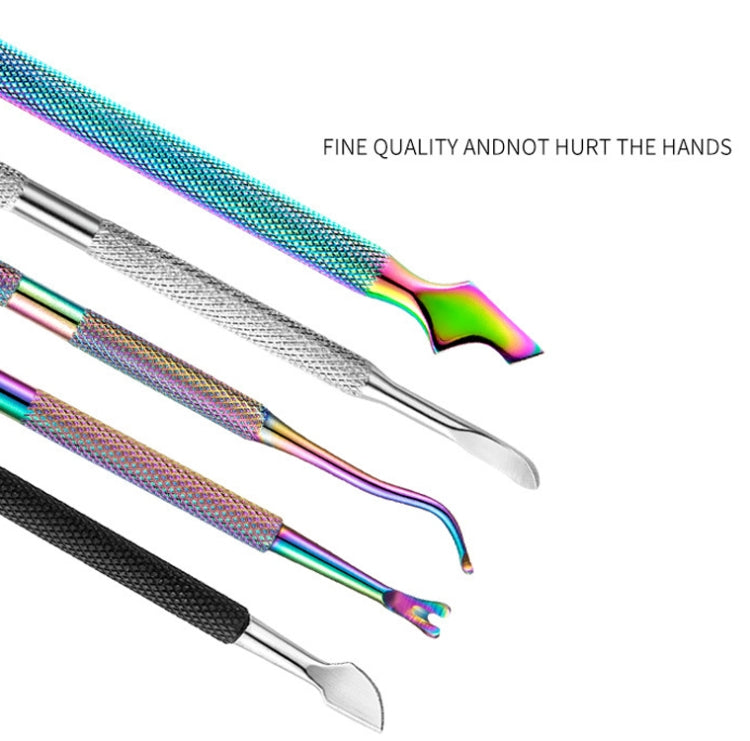 FABIYAN Stainless Steel Dead Skin Shear Steel Push Nail Art Tool Set, Specification:   Set 15 - Nail Clipper by PMC Jewellery | Online Shopping South Africa | PMC Jewellery | Buy Now Pay Later Mobicred