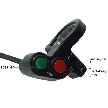 Motorcycle Modified Accessories Multi-Function Speaker Shifting Turning Light Switch - Electrical System by PMC Jewellery | Online Shopping South Africa | PMC Jewellery