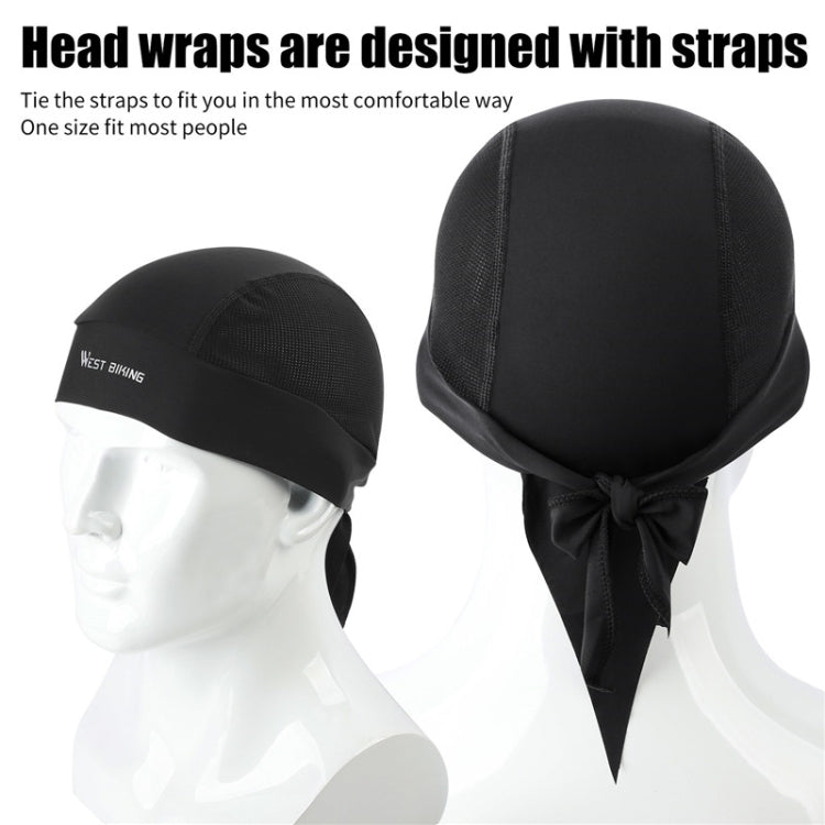 West Biking Summer Ice Silk Pirate Cap Riding Cap Men And Women  Outdoor Windproof Sunscreen Headgear, Size: Free Size(Triangle Towel Gray) - free shipping - PMC TechLife - Order now!
