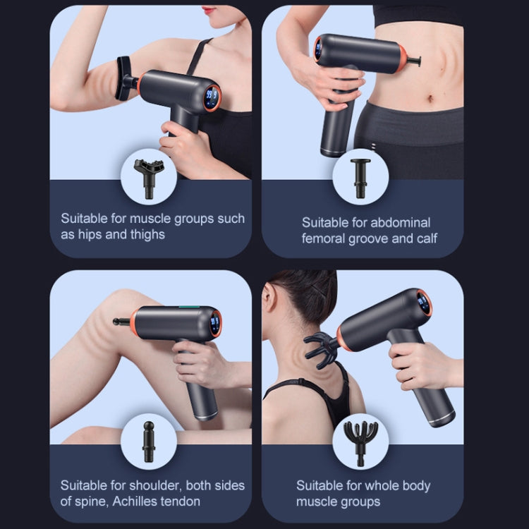 Muscles Relax Massager Fitness Equipment Fascia Gun, Colour: Professional Model (Black) - free shipping - PMC TechLife - Order now!