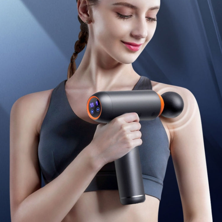 Muscles Relax Massager Fitness Equipment Fascia Gun, Colour: Storage Model (Black) - free shipping - PMC TechLife - Order now!