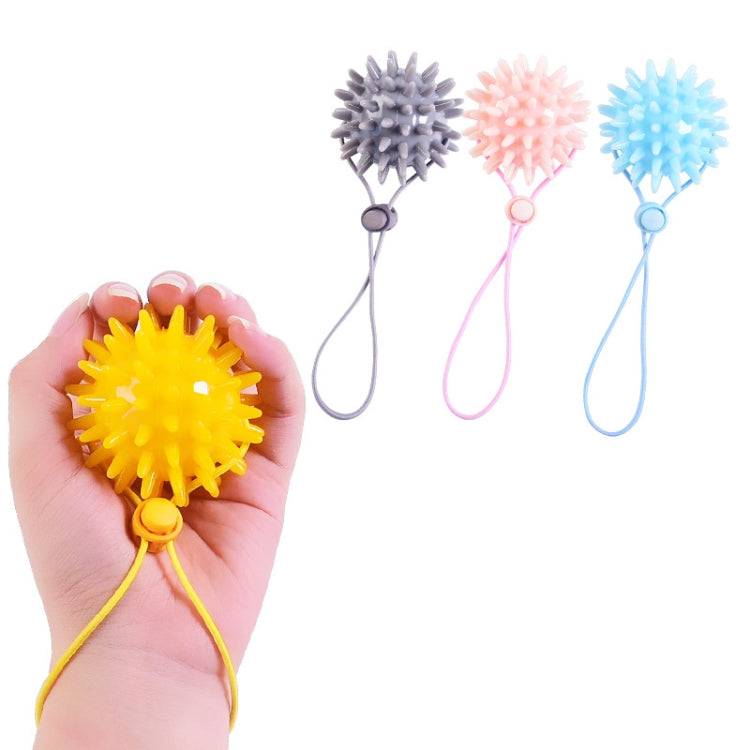 TPR Grip Ball Rehabilitation Hemiplegia Stroke Massage Finger Ball, Specification: 6cm With Rope (Light Blue) - free shipping - PMC TechLife - Order now!