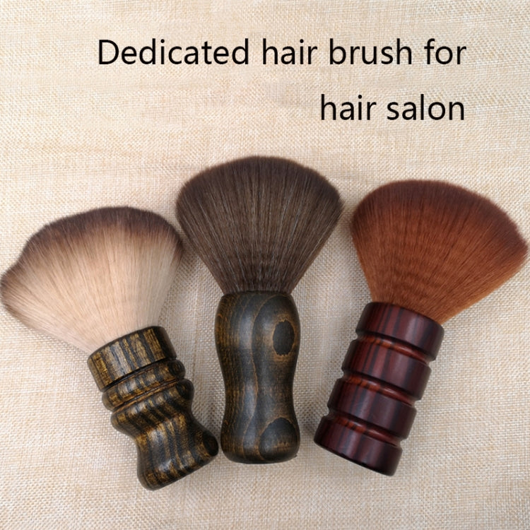 Hair Cut Broken Hair Duster Brush Solid Wood Soft Bristles Cleaning Brush Hairdressing Suppliess(S3 Brush) - free shipping - PMC TechLife - Order now!