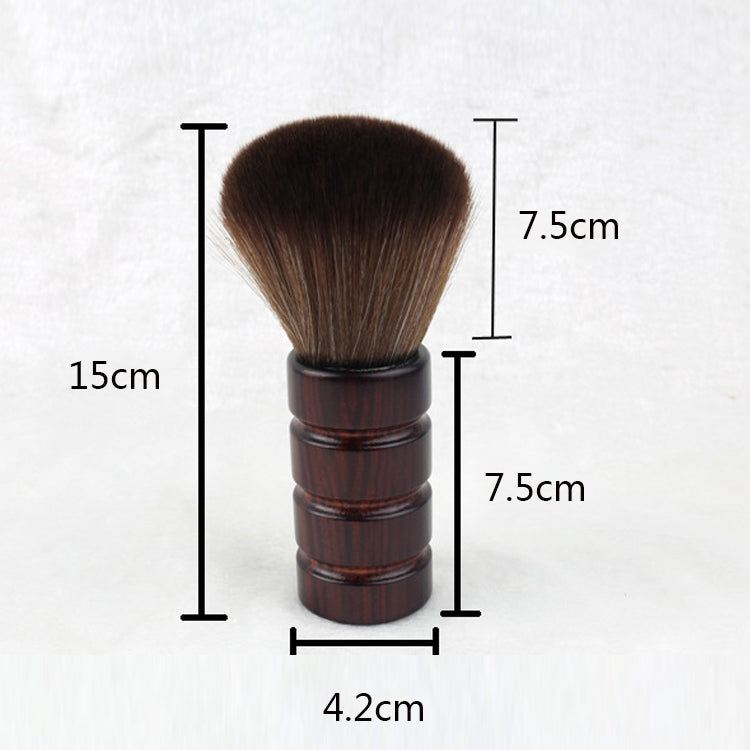 Hair Cut Broken Hair Duster Brush Solid Wood Soft Bristles Cleaning Brush Hairdressing Suppliess(S3 Brush) - free shipping - PMC TechLife - Order now!