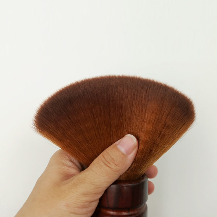 Hair Cut Broken Hair Duster Brush Solid Wood Soft Bristles Cleaning Brush Hairdressing Suppliess(S2 Brush) - free shipping - PMC TechLife - Order now!