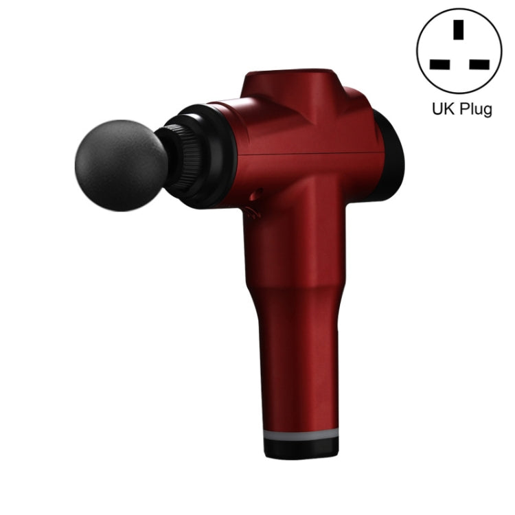 Muscles Relax Massager Portable Fitness Equipment Fascia Gun, Specification: 6206 6 Gears Red(UK Plug) - free shipping - PMC TechLife - Order now!