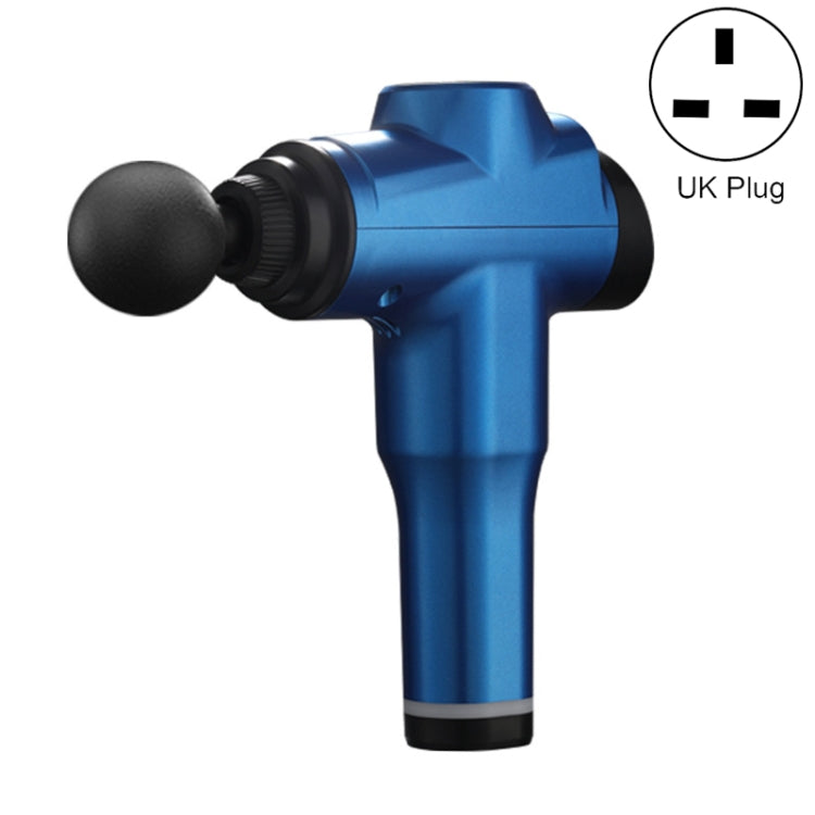 Muscles Relax Massager Portable Fitness Equipment Fascia Gun, Specification: 6206 6 Gears Blue(UK Plug) - free shipping - PMC TechLife - Order now!