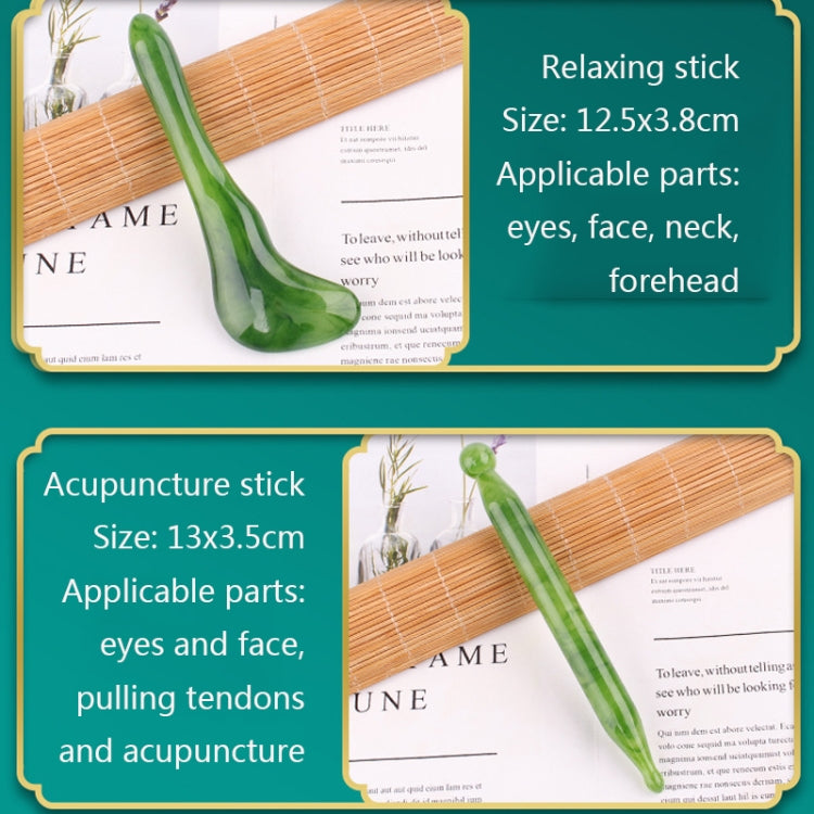 Resin Scraping Sheet Massage Facial Tendon Stick Beauty Salon Shave Board Acupuncture Pen, Color Classification: Resin Yellow Point Stick - free shipping - PMC TechLife - Order now!