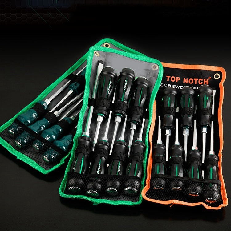 7 PCS / Set Knocking Screwdriver Oil-Resistant Through-Core Screwdriver Home Auto Repair Screwdriver, Color Random Deilvery - Screwdriver Tools by PMC TechLife | Online Shopping South Africa | PMC TechLife | Buy Now Pay Later Mobicred