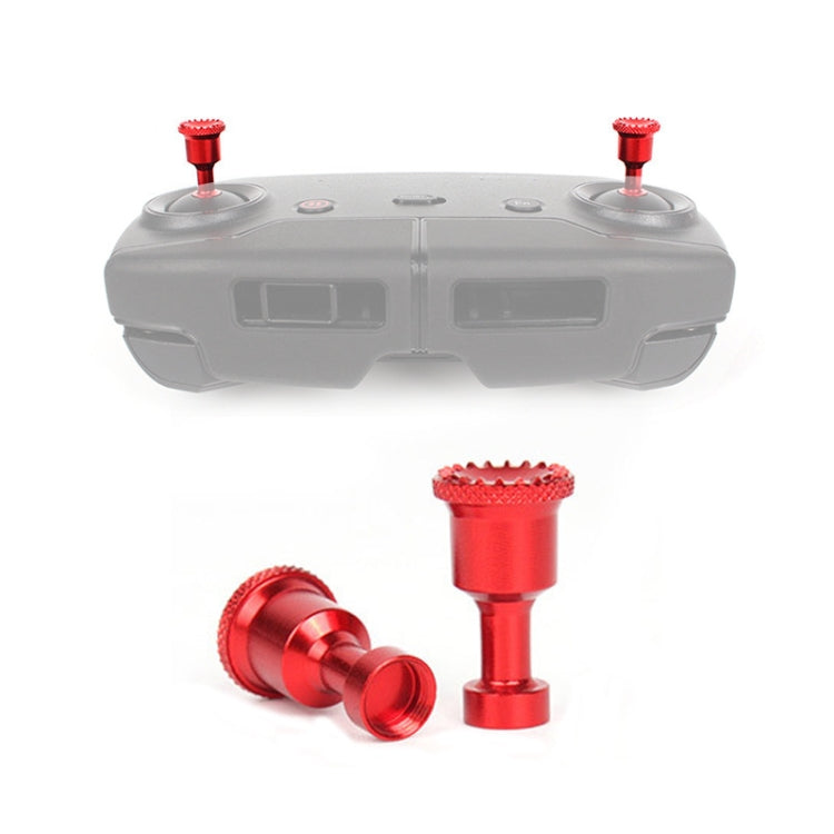 2 PCS Sunnylife AIR-YG9101 For DJI Mavic Mini / Mavic 2 / Mavic Air  Aluminum Alloy Joystick Thumb Rocker(Red) - Others by SUNNYLIFE | Online Shopping South Africa | PMC Jewellery | Buy Now Pay Later Mobicred