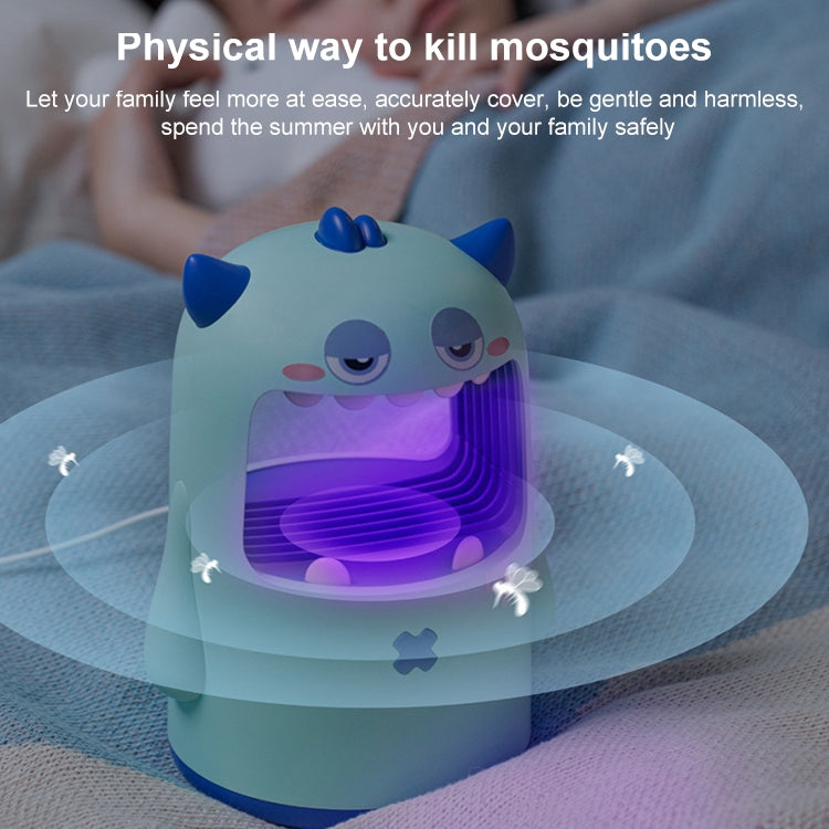 Small Monster Mosquito Lamp USB Photocatalyst Home Bedroom Physics Mosquito Repellent(Green) - Repellents by PMC Jewellery | Online Shopping South Africa | PMC Jewellery | Buy Now Pay Later Mobicred