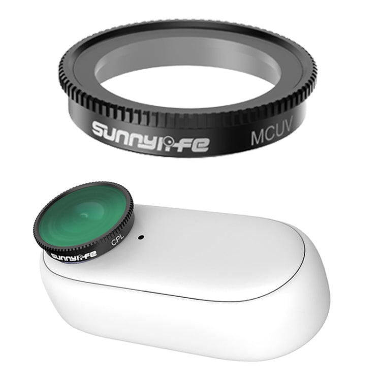 Sunnylife Sports Camera Filter For Insta360 GO 2, Colour: MCUV - Len Accessories by Sunnylife | Online Shopping South Africa | PMC Jewellery | Buy Now Pay Later Mobicred