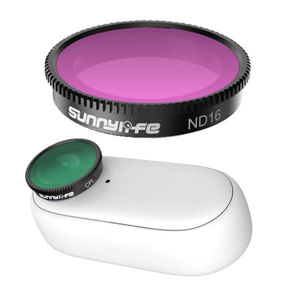 Sunnylife Sports Camera Filter For Insta360 GO 2, Colour: ND16 - Len Accessories by PMC Jewellery | Online Shopping South Africa | PMC Jewellery | Buy Now Pay Later Mobicred