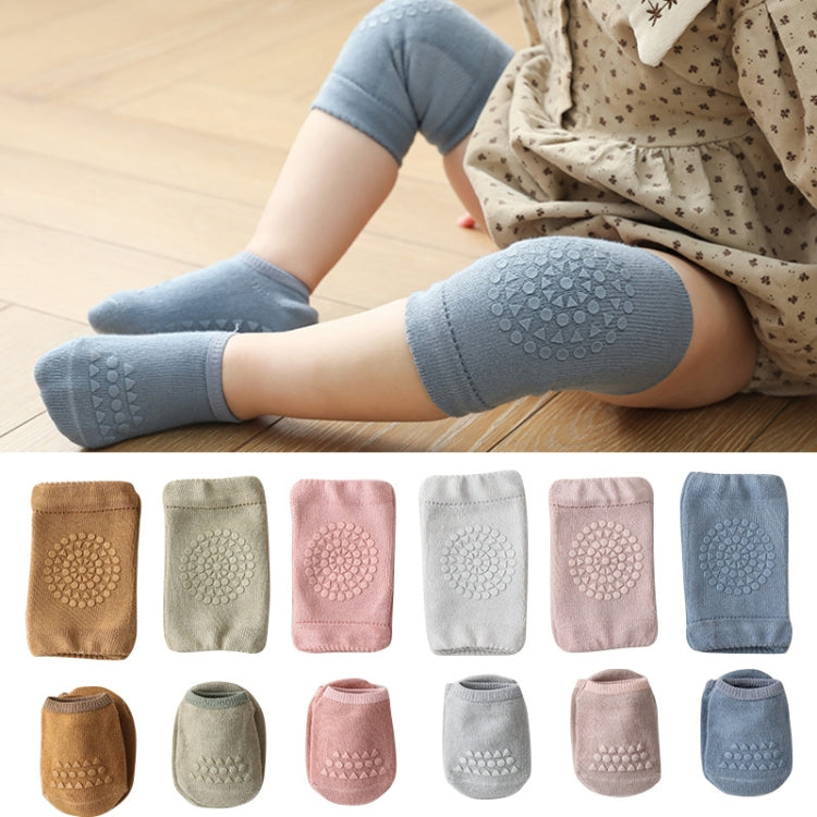 Summer Children Knee Pads Baby Floor Socks Baby Non-Slip Crawling Sports Protection Suit S 0-1 Years Old(Pink) - Baby Safety Backpack by PMC TechLife | Online Shopping South Africa | PMC TechLife