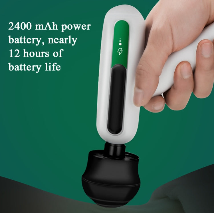 Mini Portable USB Rechargeable Electric Fascia Gun Muscle 12-speed Adjustable LCD Touch Screen Massage Gun - free shipping - PMC TechLife - Order now!