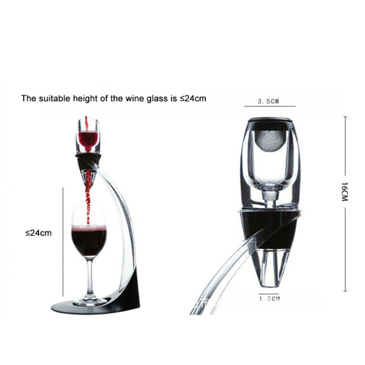 Red Wine Quick Decanter Set Decanter Filter Wine Pourer - Bottle Stopper by PMC Jewellery | Online Shopping South Africa | PMC Jewellery