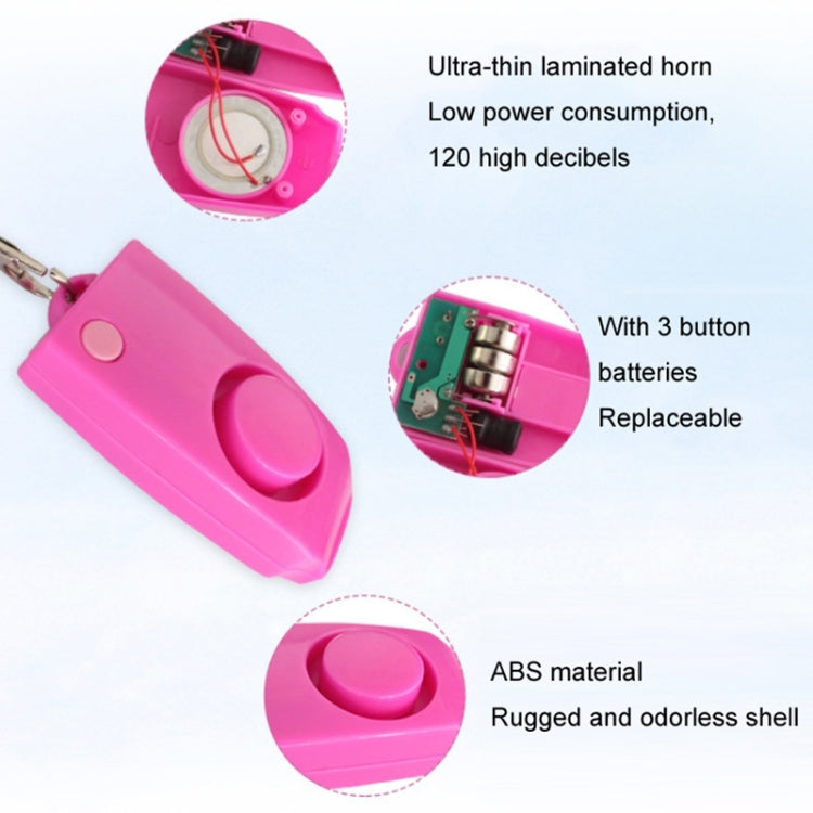 YY701 2 PCS Women Personal Safety Protection Alarm Emergency Alarm For The Elderly & Children(Black) - Anti-lost Alarm by PMc TechLife | Online Shopping South Africa | PMc TechLife | Buy Now Pay Later Mobicred