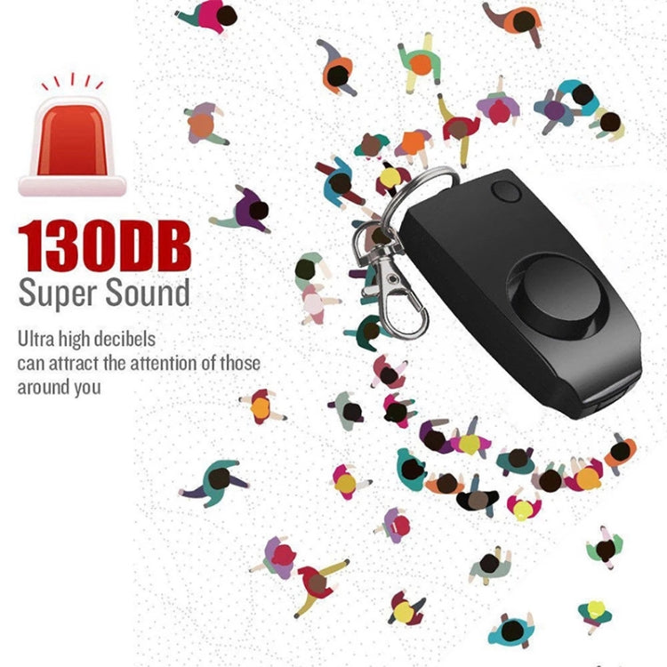 YY701 2 PCS Women Personal Safety Protection Alarm Emergency Alarm For The Elderly & Children(Black) - Anti-lost Alarm by PMc TechLife | Online Shopping South Africa | PMc TechLife | Buy Now Pay Later Mobicred