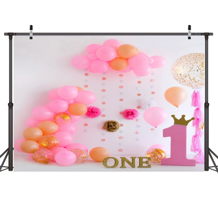 2.1m X 1.5m One Year Old Birthday Photography Background Party Decoration Hanging Cloth(584) - Birthday Party by PMC TechLife | Online Shopping South Africa | PMC TechLife | Buy Now Pay Later Mobicred