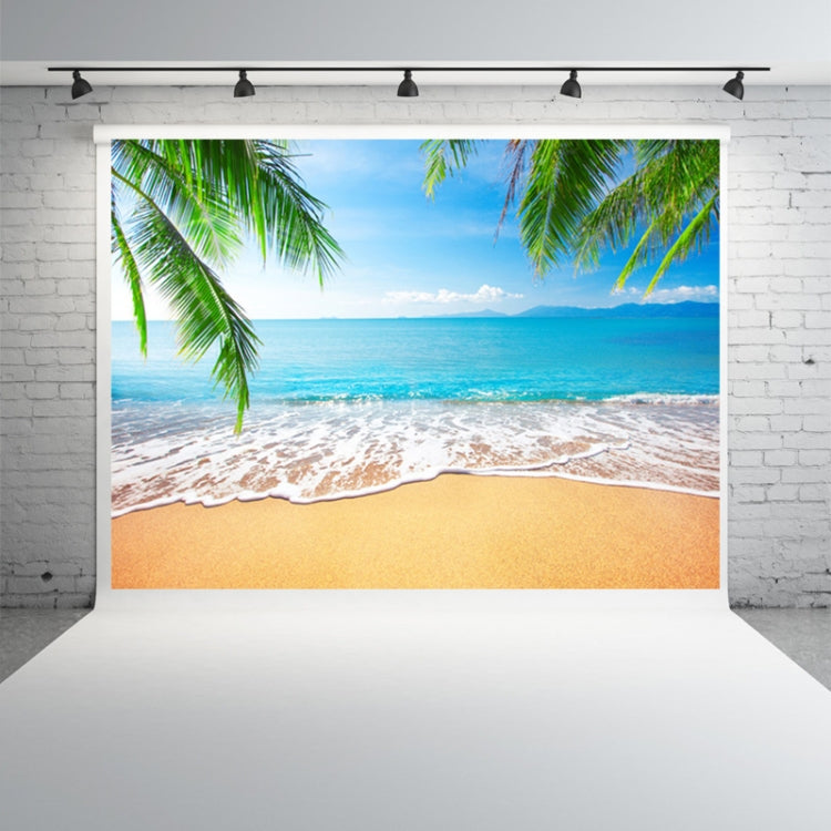 2.1m X 1.5m Coconut Tree Sea View Photography Cloth - Other by PMC Jewellery | Online Shopping South Africa | PMC Jewellery