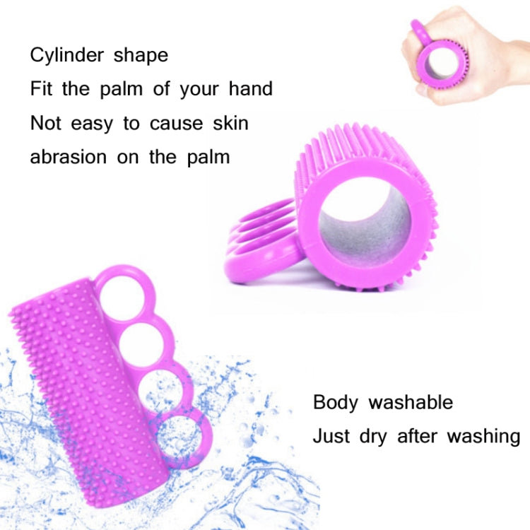 Hemiplegia Finger Strength Rehabilitation Training Silicone Grip Device Adult Finger Massage Grip Ball(Purple) - free shipping - PMC TechLife - Order now!