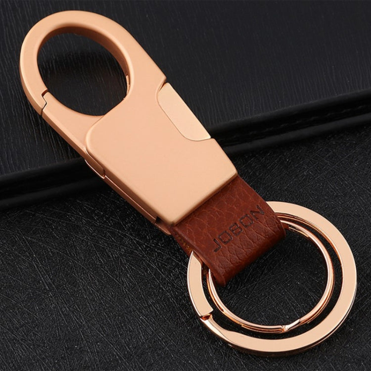 JOBON ZB-028YSK Car Keychain Men Waist Hangs Side Press Keychain(Golden) - Key Rings by JOBON | Online Shopping South Africa | PMC TechLife | Buy Now Pay Later Mobicred