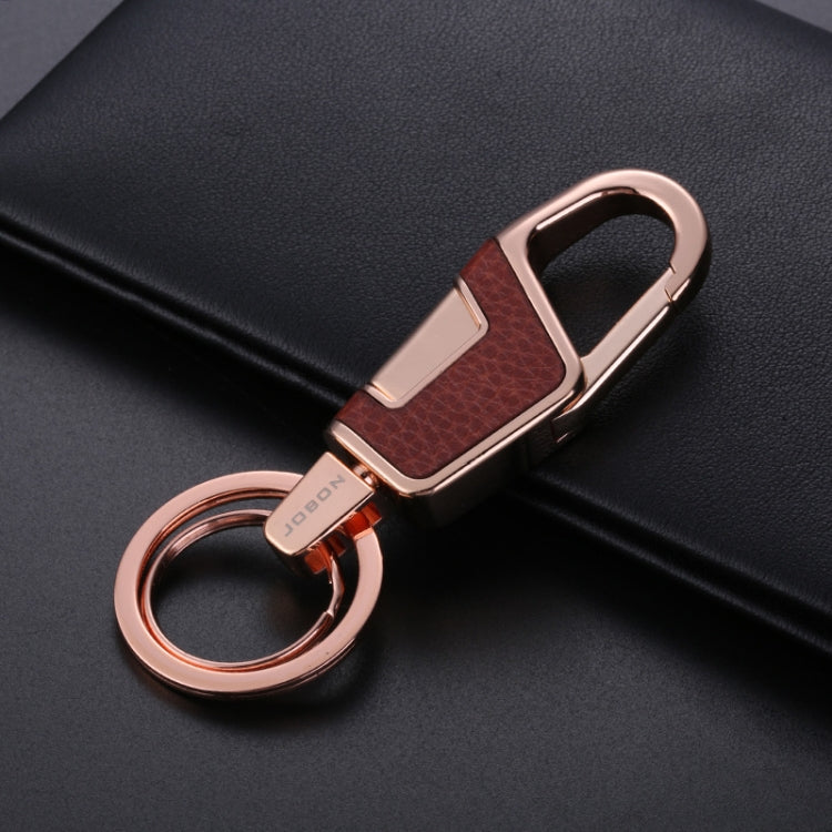 JOBON ZB-6611 Car Keychain Men Waist Hanging Keychain Simple Key Rings(Golden) - Key Rings by JOBON | Online Shopping South Africa | PMC Jewellery | Buy Now Pay Later Mobicred