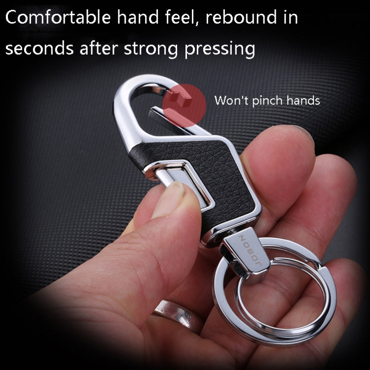 JOBON ZB-6611 Car Keychain Men Waist Hanging Keychain Simple Key Rings(Golden) - Key Rings by JOBON | Online Shopping South Africa | PMC TechLife | Buy Now Pay Later Mobicred