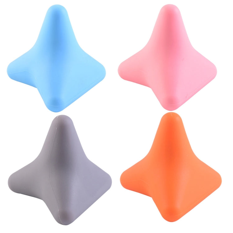 Silicone Thumb Bump Massager Muscle Relaxation Massage Fascia Device, Specification: Quadratic Orange - free shipping - PMC TechLife - Order now!