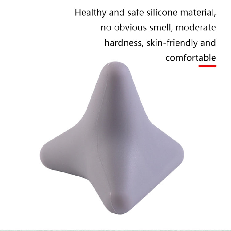 Silicone Thumb Bump Massager Muscle Relaxation Massage Fascia Device, Specification: Quadratic Orange - free shipping - PMC TechLife - Order now!