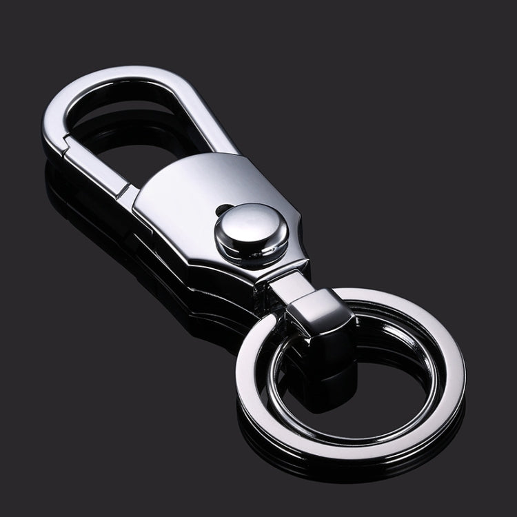 JOBON ZB-098 Car Keychain Men Waist Holding Key Pendant Ring(Brown Chrome) - Key Rings by JOBON | Online Shopping South Africa | PMC TechLife | Buy Now Pay Later Mobicred