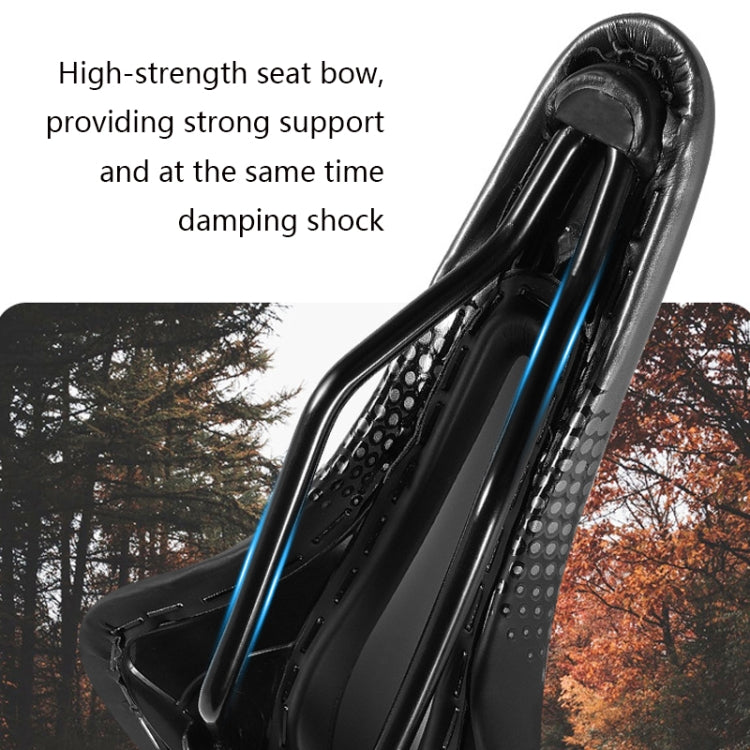 WEST BIKING YP0801117 Bike Cushion Riding Comfort Road Car Mountain Bike Seat Cushion Accessories, Size: Free Size(White Red) - Bicycle Saddle by WEST BIKING | Online Shopping South Africa | PMc TechLife | Buy Now Pay Later Mobicred