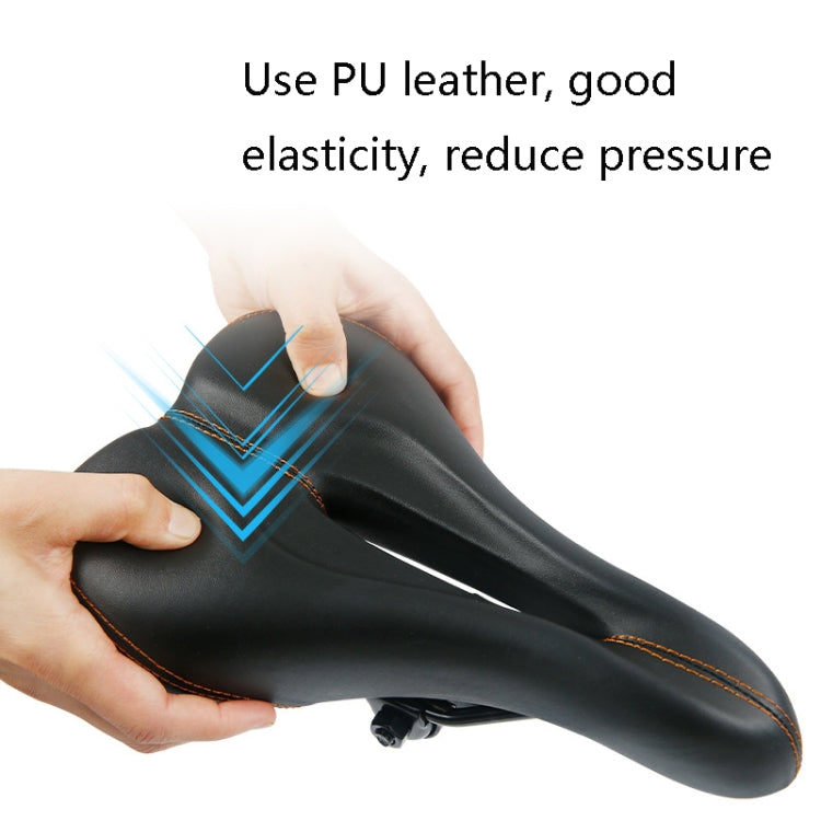 DH226 Mountain Bike Bicycle Seat Road Car Bicycle Seat Pad Accessories Equipment(Black) - Bicycle Saddle by PMc TechLife | Online Shopping South Africa | PMc TechLife | Buy Now Pay Later Mobicred